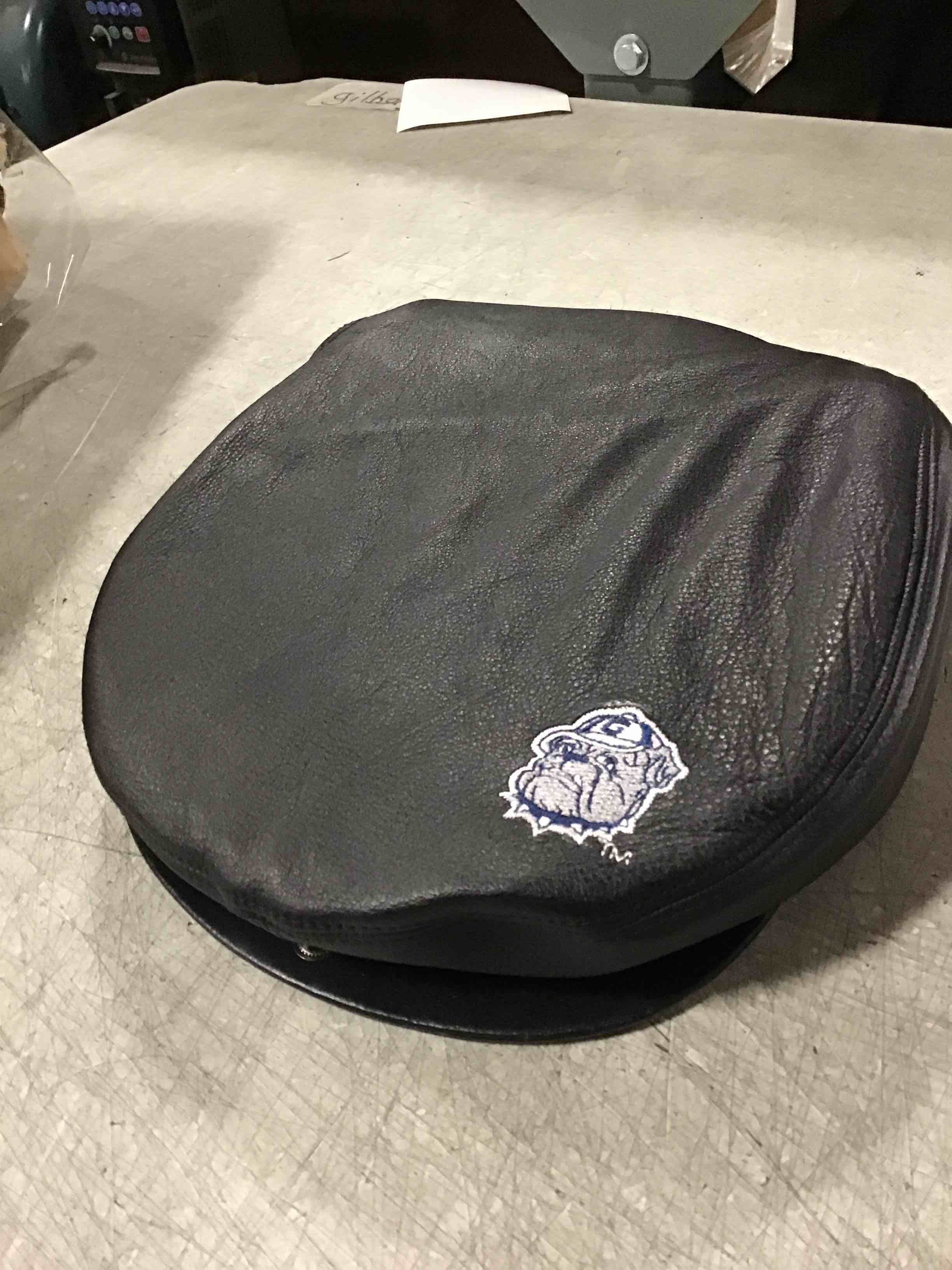 ( PACK OF 23) HOYAS Flat Cap Hat Black Logo Large Golf Cotton