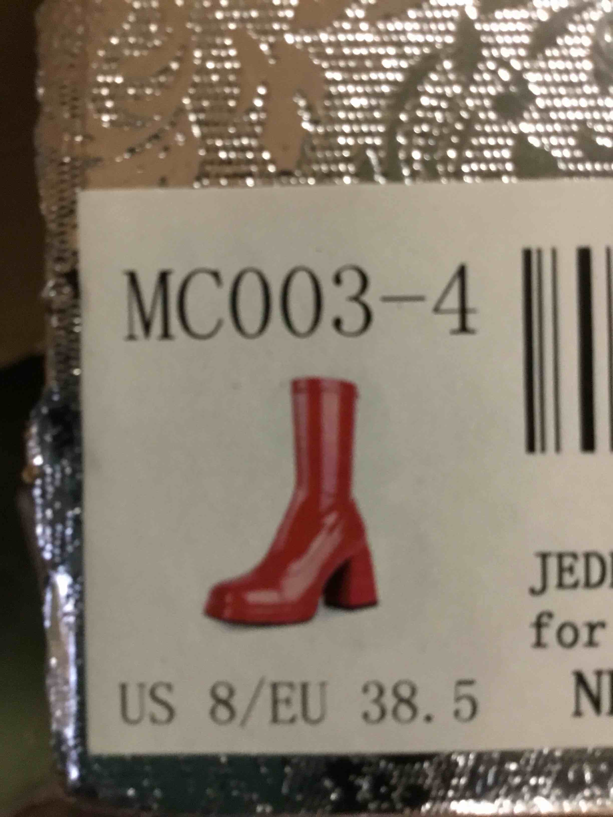 Go Go Boots for Women, with Square Toe, Chunky Heel and Side Zipper Design, Sassy and Glaring 8/5 red  Matte Knee High