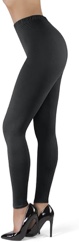 SATINA High Waisted Leggings for Women - Capri, Full Length, Fleece & with Pockets Women's Leggings …- New plus size 