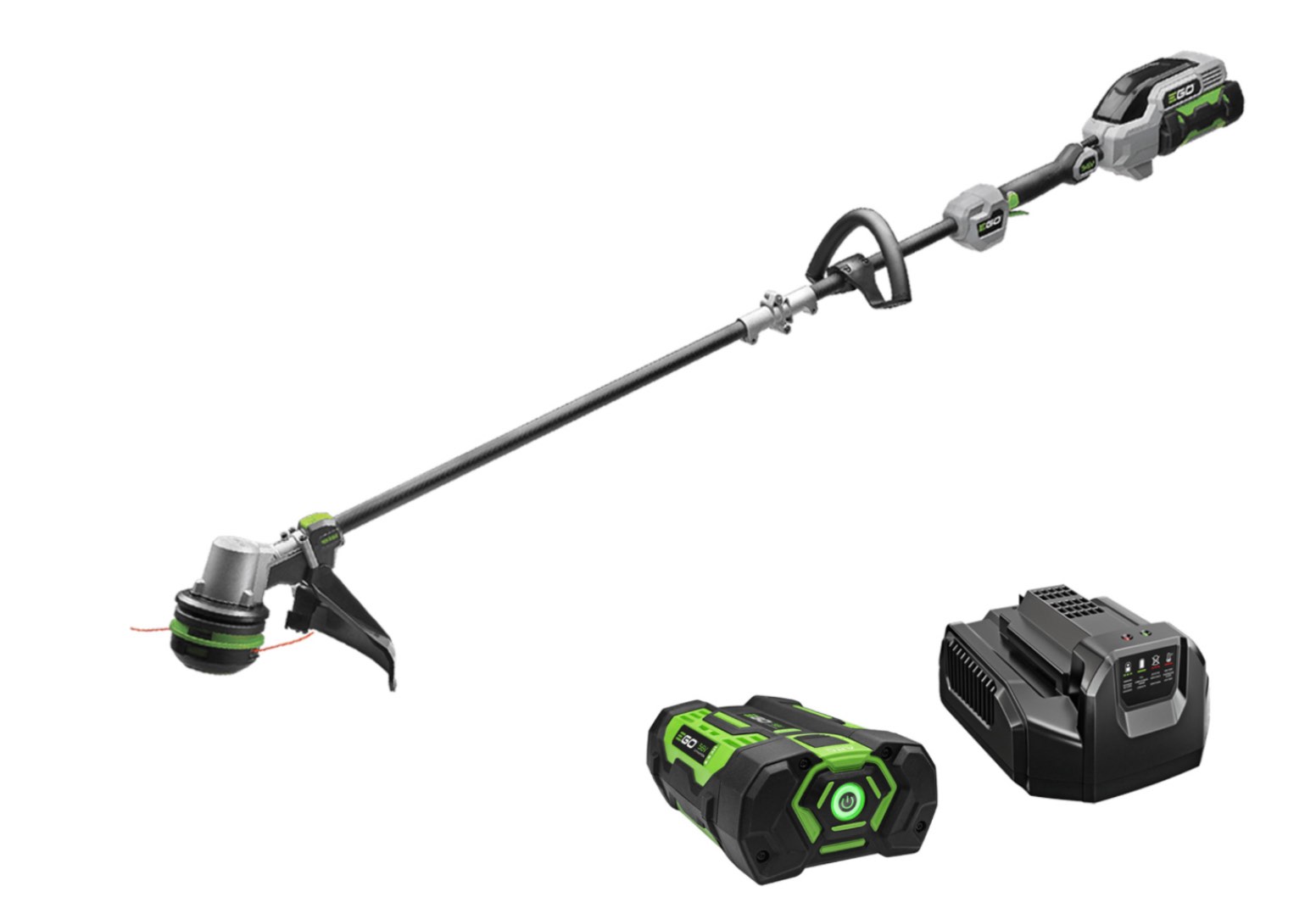EGO Power EGO-ST1521S POWER+ 56V Brushless 15in String Trimmer With Powerload 2.5Ah Kit