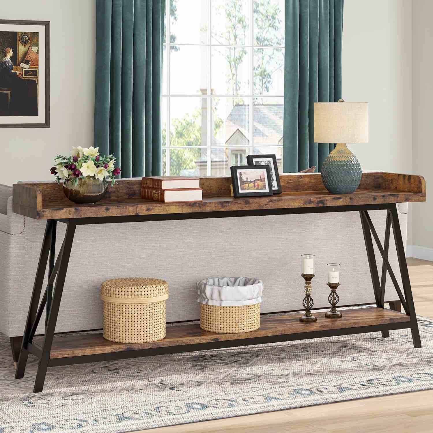 Tribesigns 70.9 inch Extra Long Console Table HOGA-JW0309X