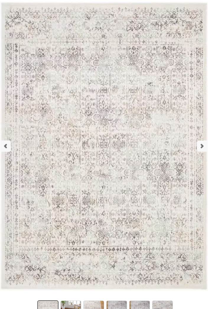 ROM2403-811123 8 ft. 11 in. x 12 ft. 4 in. Roma Machine Woven Rectangle Area Rug&#44; Multi Color