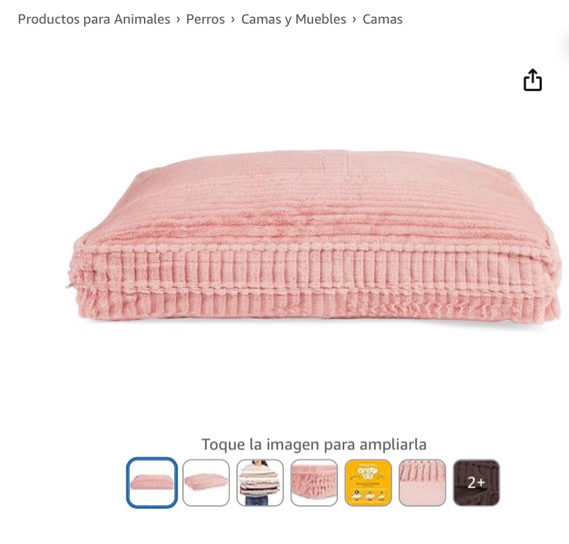 (2 pcs  different colors )EveryYay Funda de cama extraíble de piel sintética para perros, 40 pulgadas de largo x 30 pulgadas de ancho x 5 pulgadas de alto