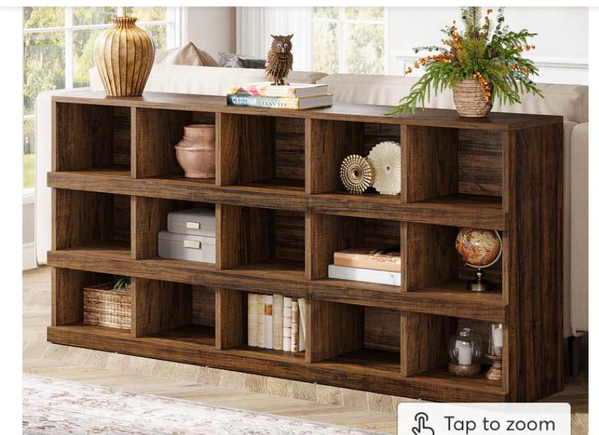 63" Console Table, Farmhouse HOGA-JW0891