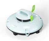 Lydsto Cordless Robotic Pool Cleaner - Automatic Pool Vacuum for Inground Above Ground Pools - Smart Water Sensor Technology - Dual-Drive Motors Lasts 60 Mins Perfect for Flat Pools up to 35 Feet