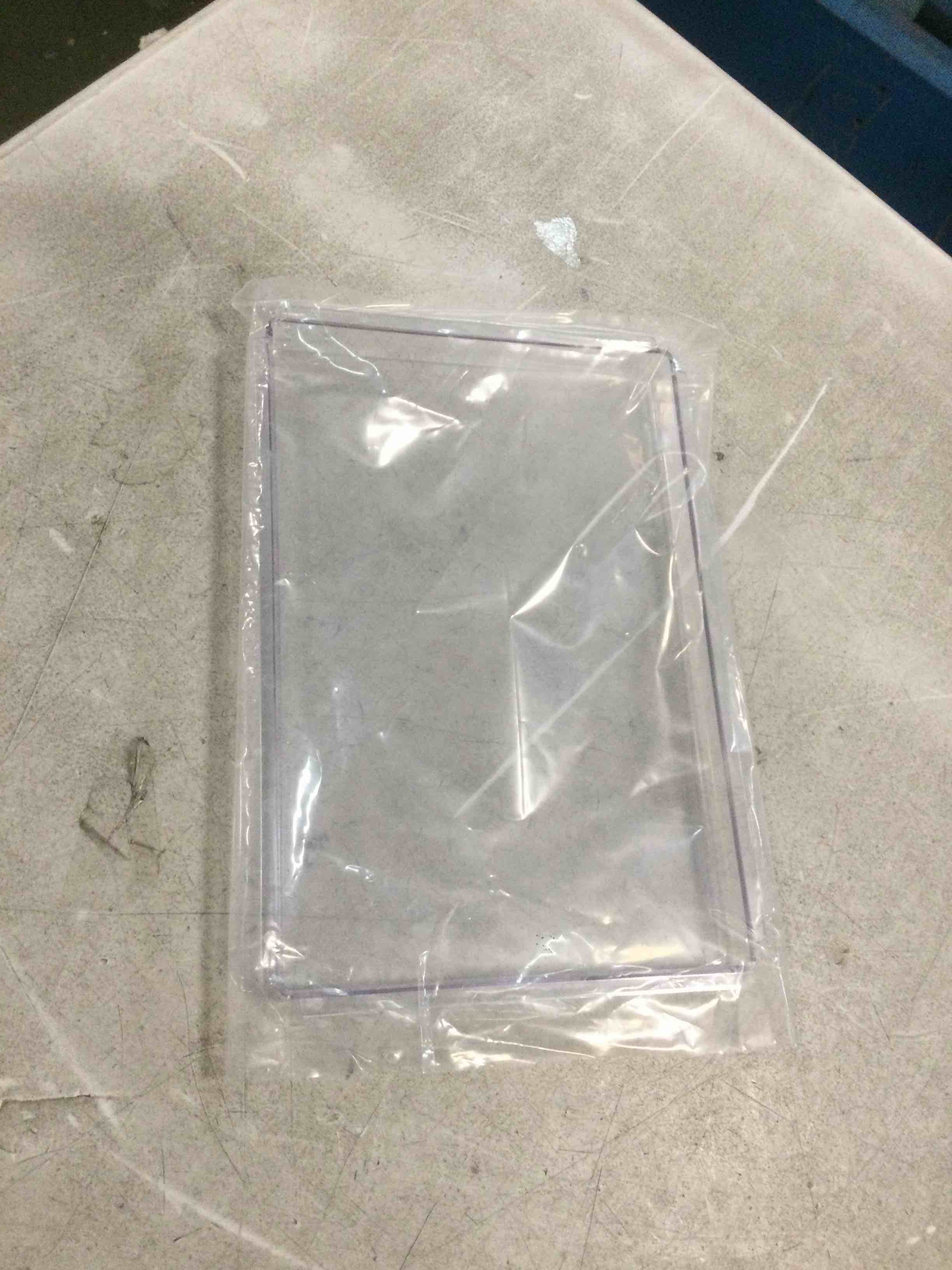 4x8” Klal shel label 100 pcs  plastic transparent
