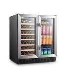 LANBO 30 INCH WINE AND BEVERAGE COOLER