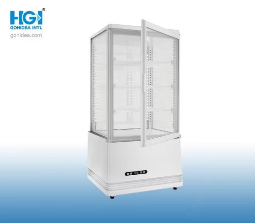 Commercial 4 Sided Glass Counter Top Cooler Showcase Cl-68