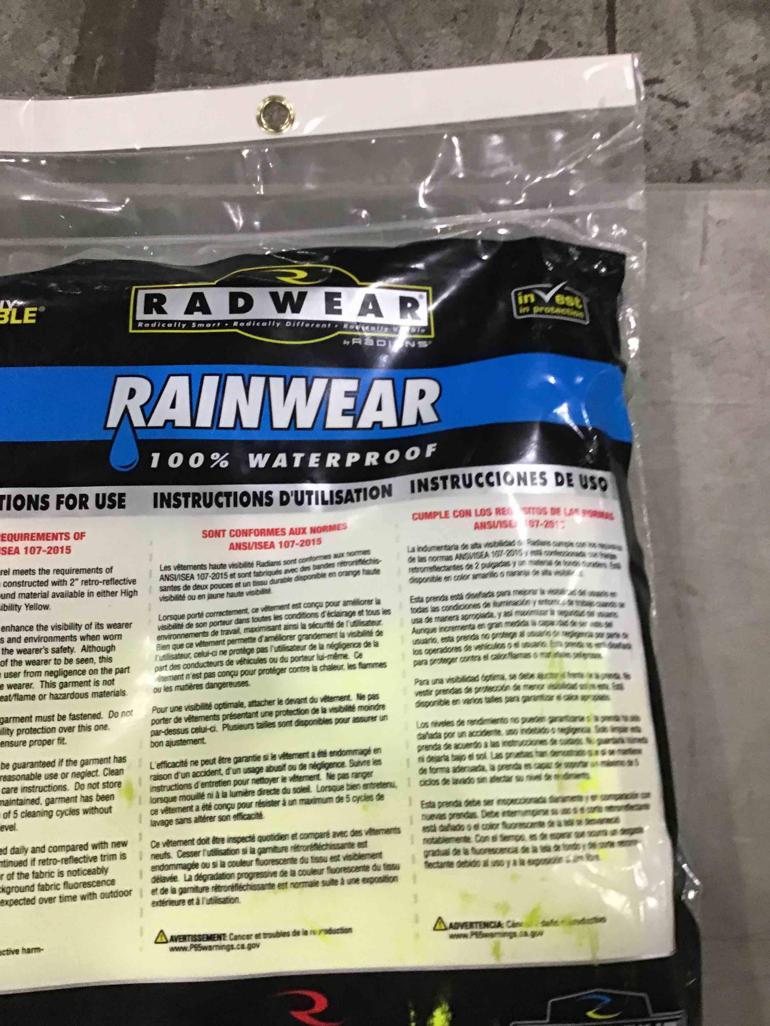 rain gear