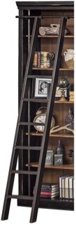 **Similar to stock photo ** Martin Furniture Traditional Toulouse Metal Ladder, for Office/Library, in Black Finish