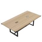 Safco Mirella Wood Veneer Conference Table*similar to stock photo*