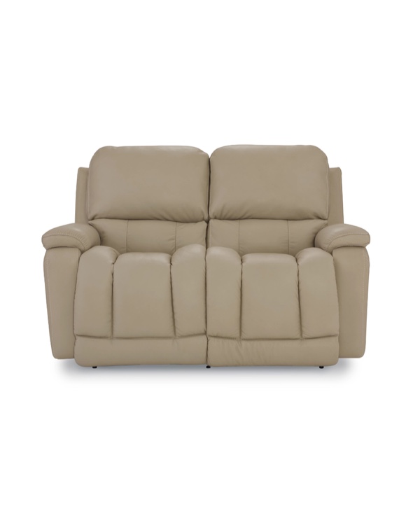 greyson power leather recliner loveseat