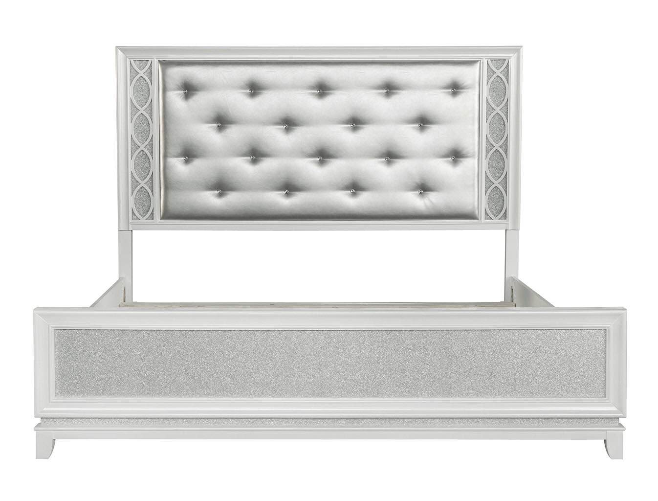**INCOMPLETE **( 6of6)s808-400 Starlight Panel Bed (only side rails)