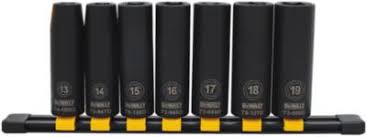 DeWalt 7 pc set” similar to stock image”