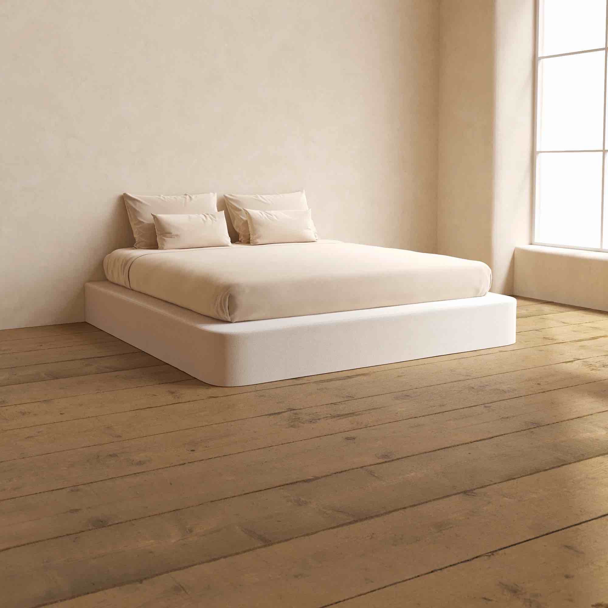 *missing box 1 and 2* King sized platform bed frame