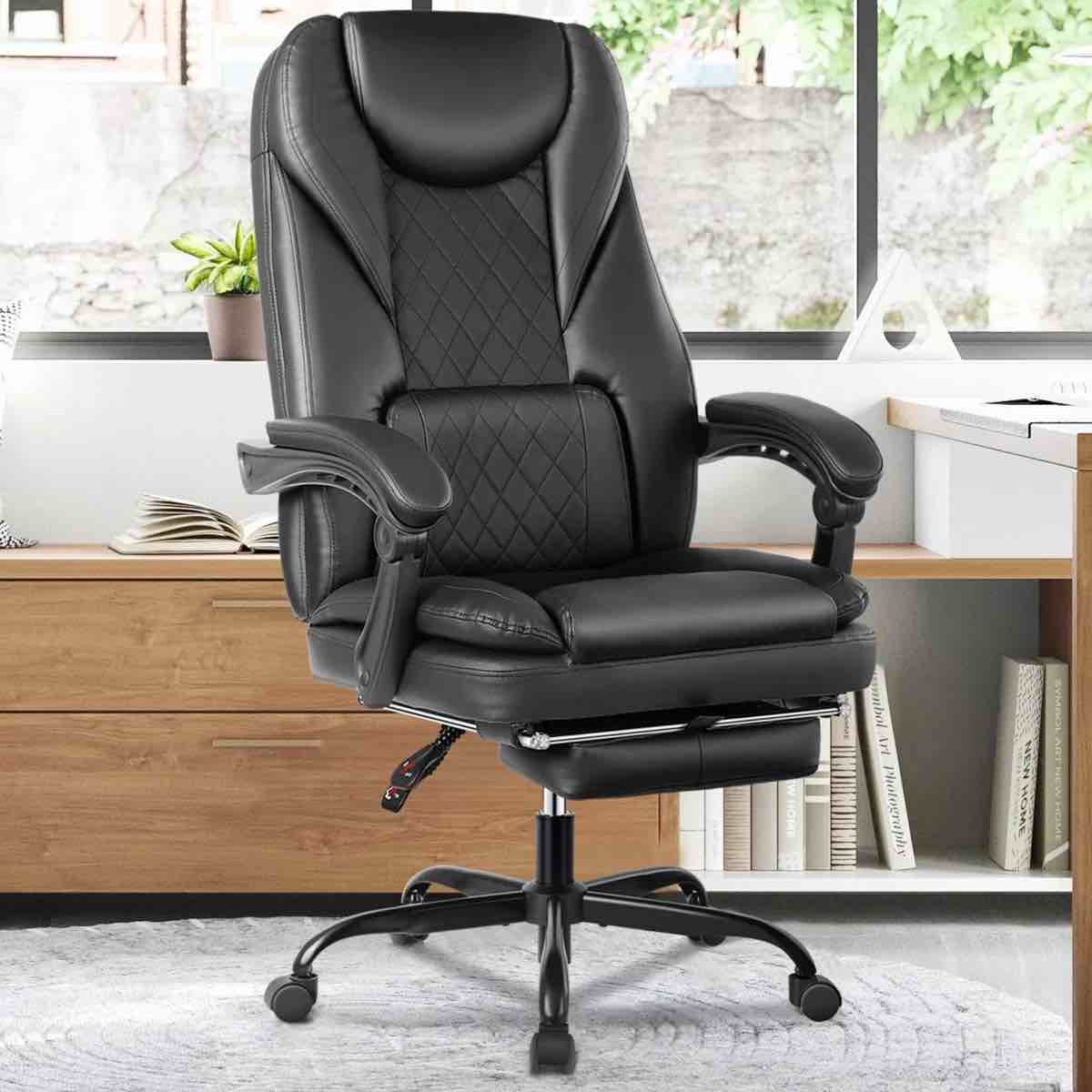 Azteca Ergonomic Executive Chair with Footrest