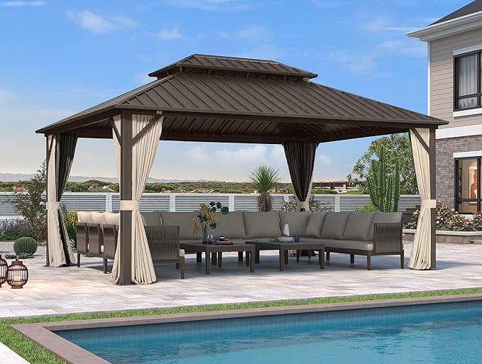 *incomplete, similar to stock image* Gazebo parts