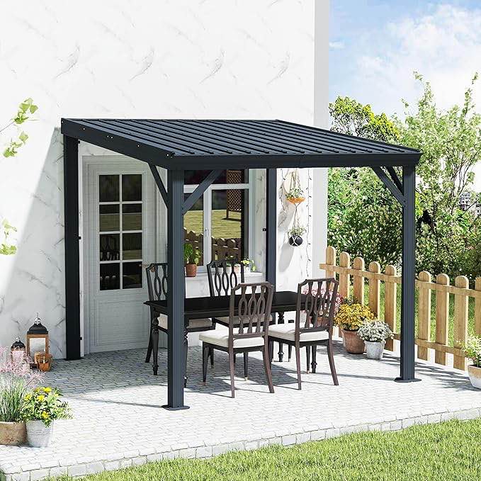 8’ x 5’ Attached Pergola