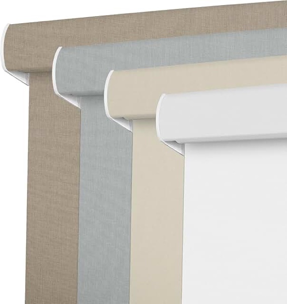 beige Boolegon Blackout Roller Shades for Windows,Cordless,Linen Fabric,Roller Blinds,Thermal Insulated Fabric UV Protection,Window Shades for Home,Office,Bedroom,Door,Blackout-Black