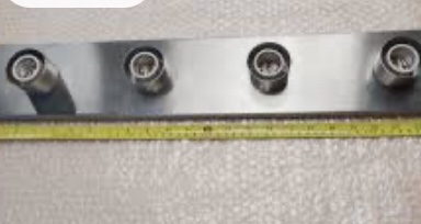 Stainless Steel Bathroom Lights Four Bulbs Vanity  605-BN 