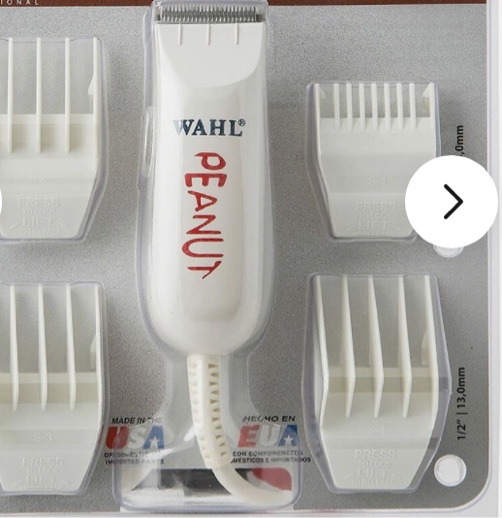 Wahl Professional Peanut Classic Clipper/Trimmer #8685 w/Blade Brush