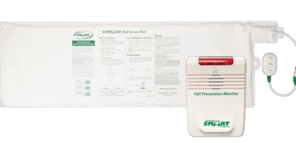 Smart Caregiver Wireless and Cordless Weight Sensing Bed Pad 
