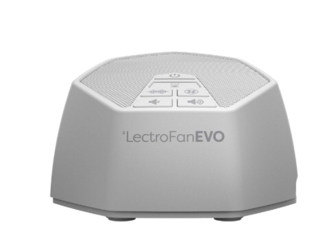 Adaptive Sound Technologies LectroFan EVO Guaranteed Non-Looping Sleep Sound Machine with 22 Unique Fan Sounds, White Noise Variations, and Synthesized Ocean Sounds, with Sleep Timer