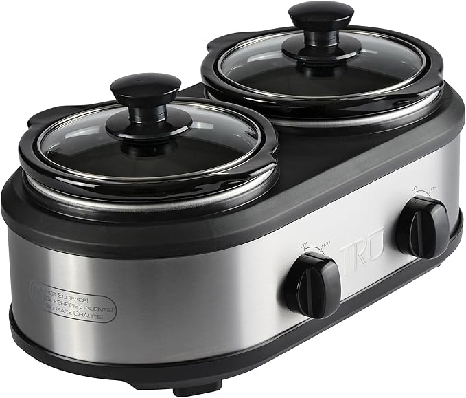 TRU Dual Crock Buffet Slow Cooker New Model: SC-2125