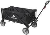 Ozark Trail Multi-Purpose Big Bucket Cart  Black Wagon  24 inches in Height