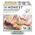 The Honest Company, Clean Conscious Disposable Baby Diapers, Size 6, 54 Count (Select for More Options)
