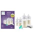 Philips Avent Natural Baby Bottle with Natural Response Nipple Newborn Gift Set  SCD837/03