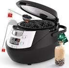 WantJoin Boba Maker Machine Black and gray 