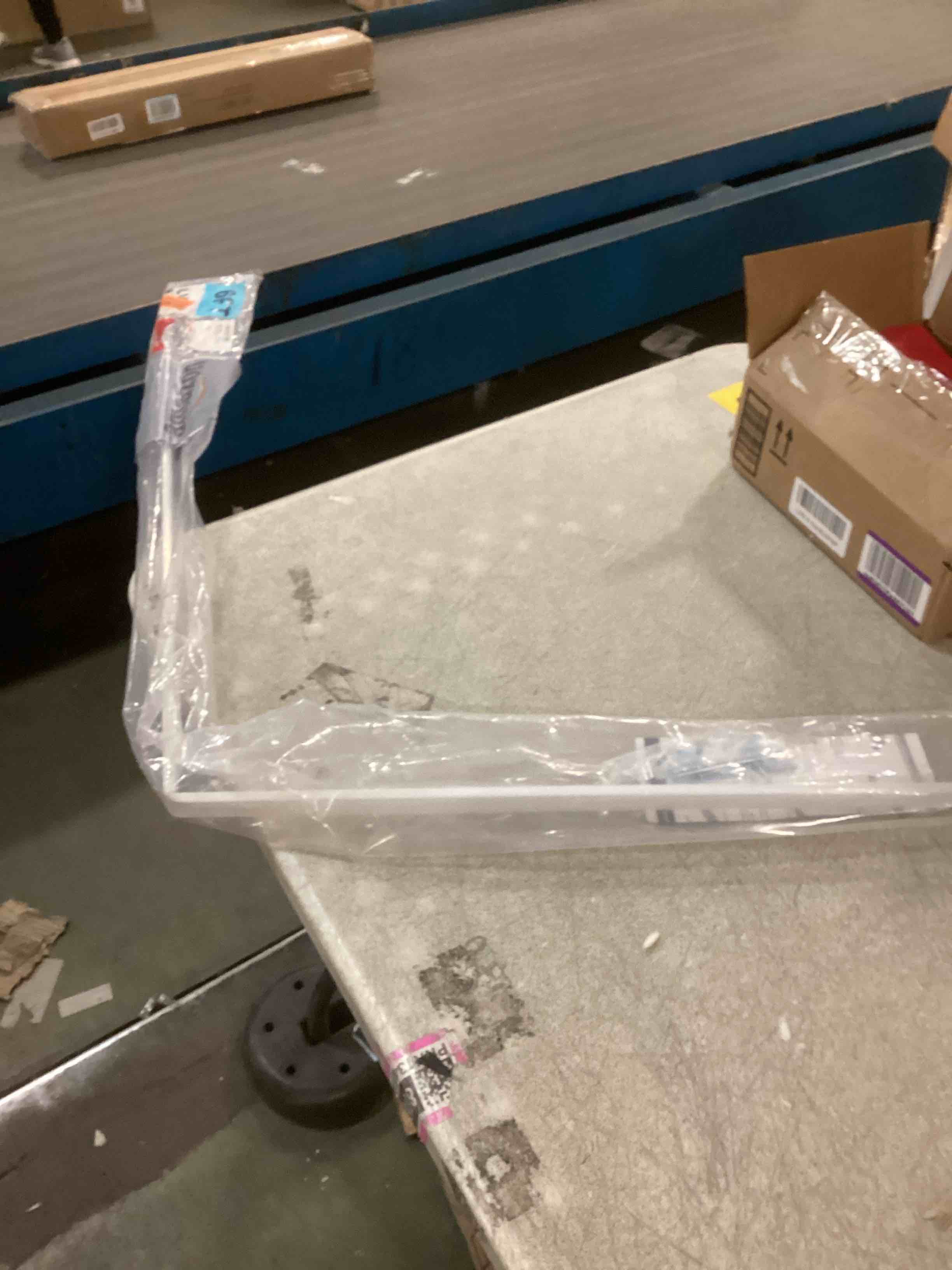 Condition photo showing Good Condition for Rod Desyne Lockseam 3" Clearance Curtain Rod 66-120 inch,White 66 to 120-Inch