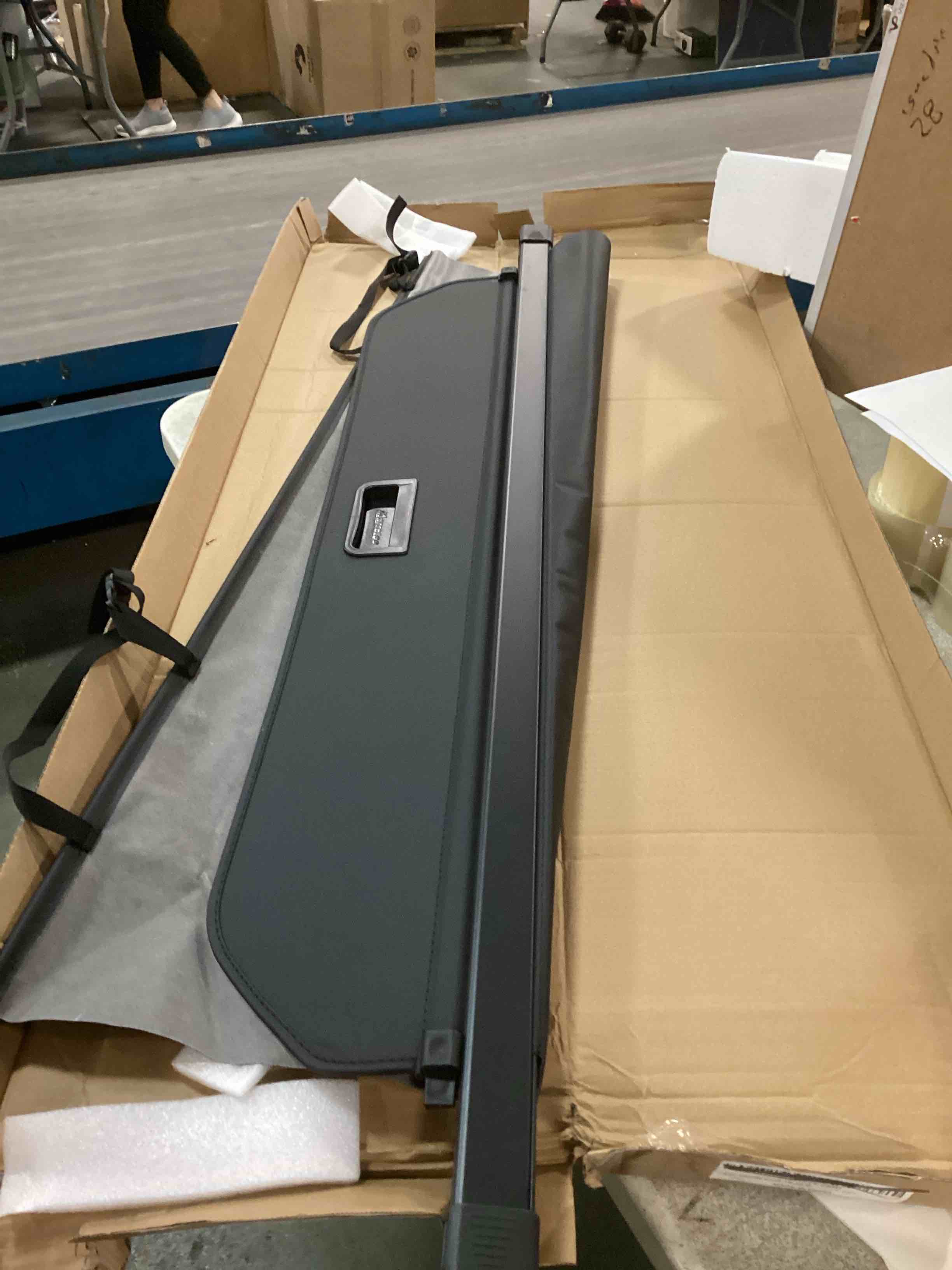 Marretoo for BMW X5 Cargo Trunk Cover 2019 2020 2021 2022 2023 2024 for BMW X5 Accessories Upgrade Version Black Retractable Trunk Cover Security Shield Shade