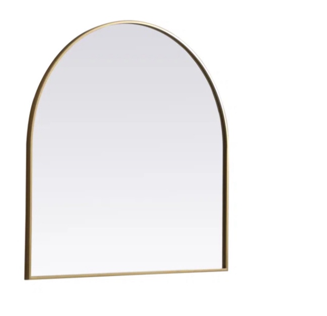 Sabine Metal Arch Wall Mirror