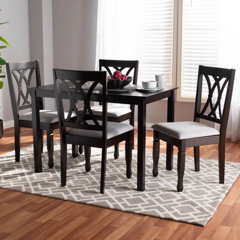Sessums 5 - Piece Dining Set (Set Of 4 Chair)