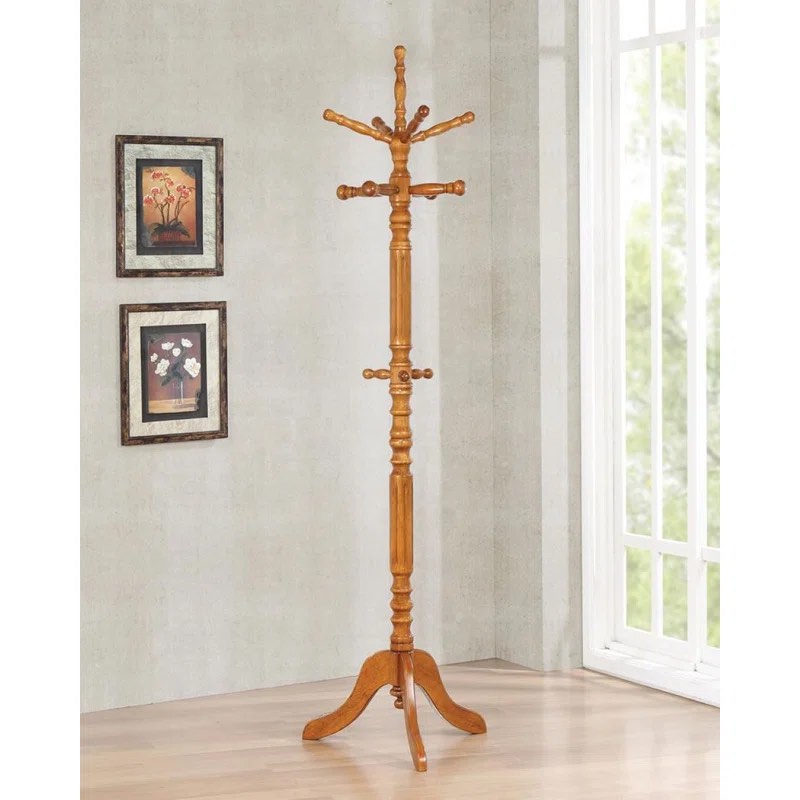 Marriott Solid Wood Freestanding Coat Rack