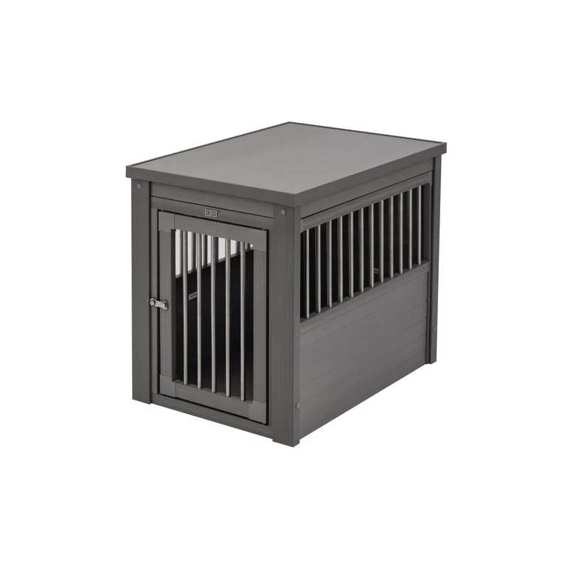 Southwick ECOFLEX Dog Crate End Table - Durable Wood-Plastic Composite with Stainless Steel Latch