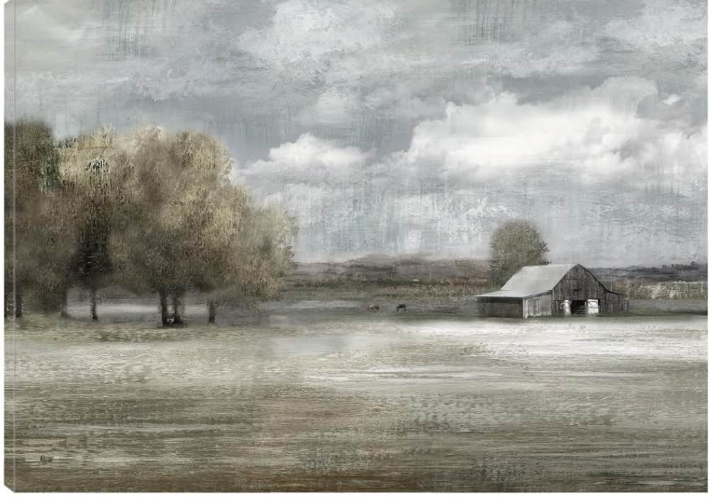 Country Quiet - Wrapped Canvas Print