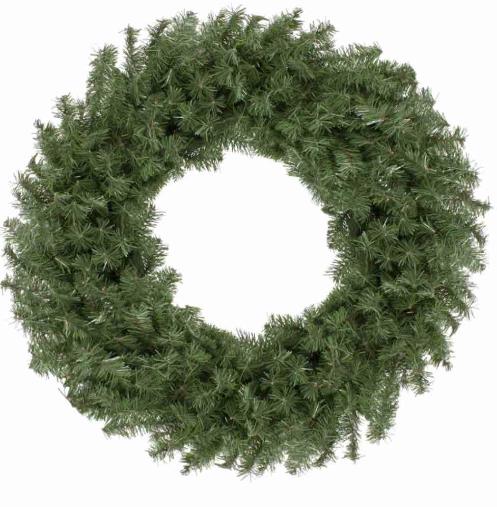 Canadian Canadian Pine Artificial Christmas Wreath
