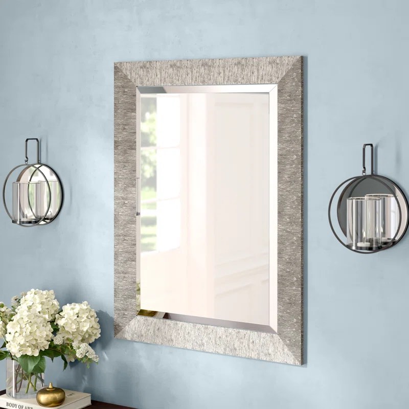 Calla Traditional Beveled Accent Mirror 30x42 inch 