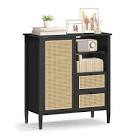 Leclair 31.5'' Accent Cabinet, Sideboard with Adjustable Shelves black 