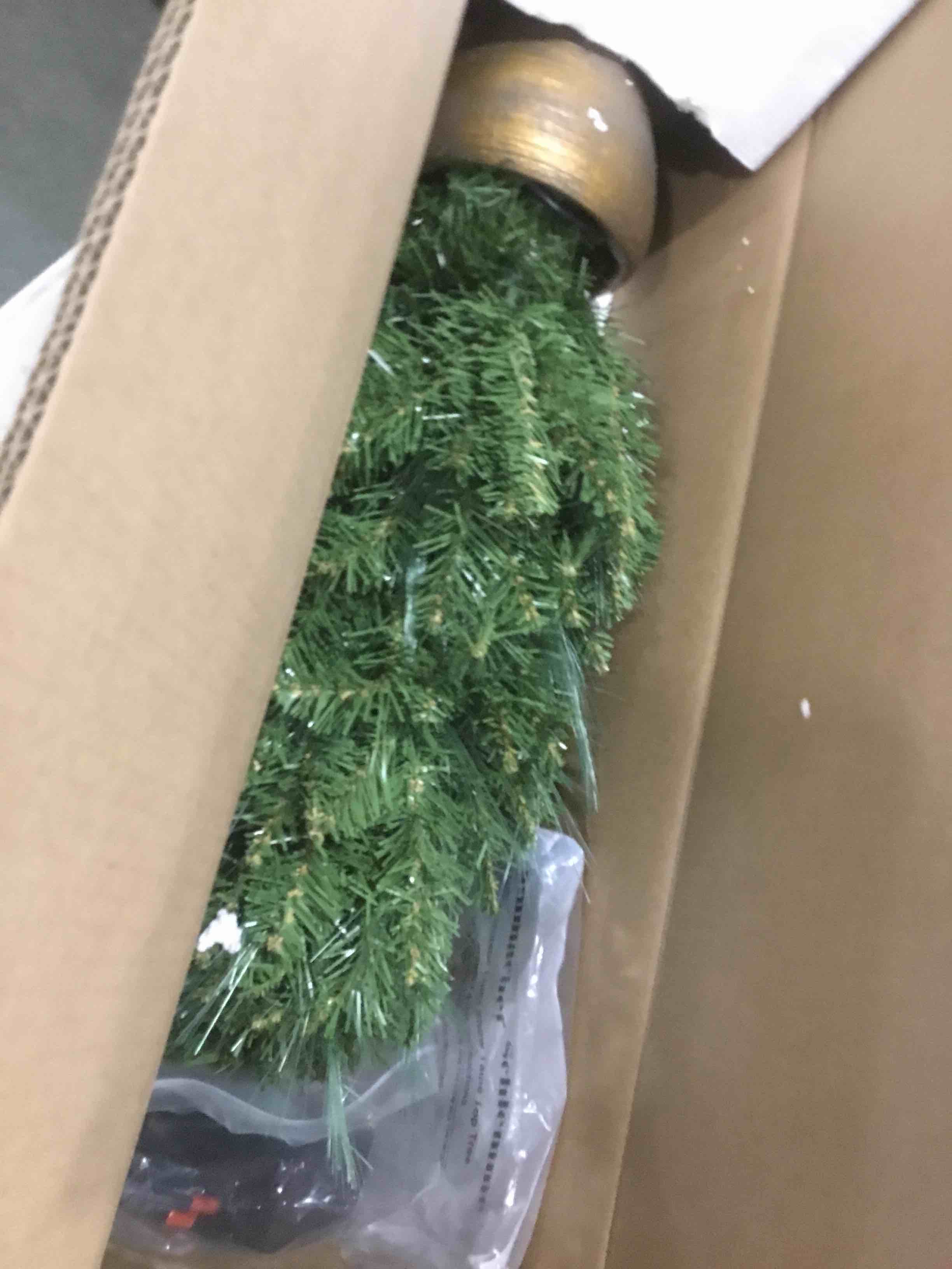 the fiber optic light show tree