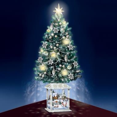 The Thomas Kinkade Festival Of Lights Lantern Tree