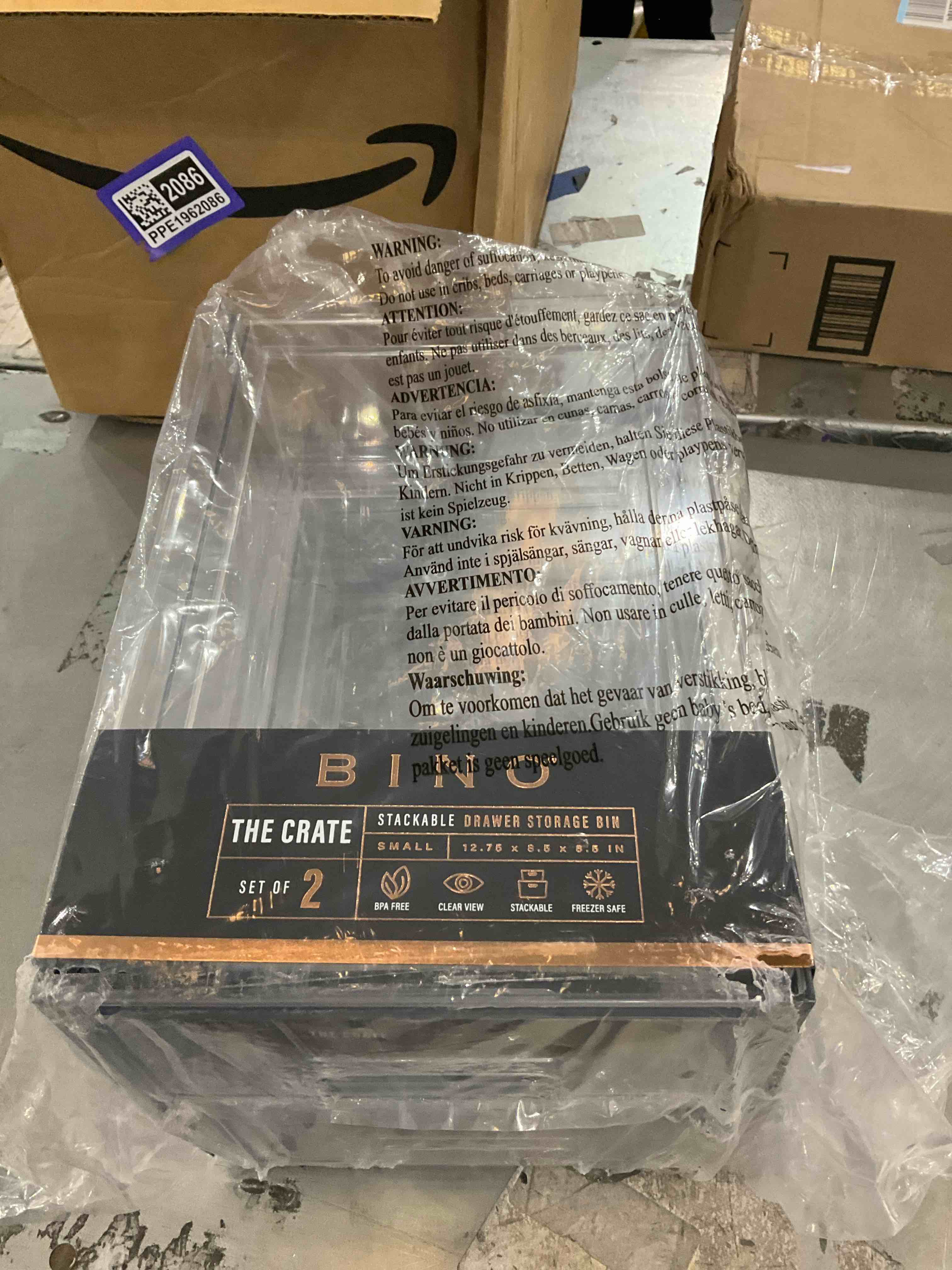 Stackable Drawer Bin