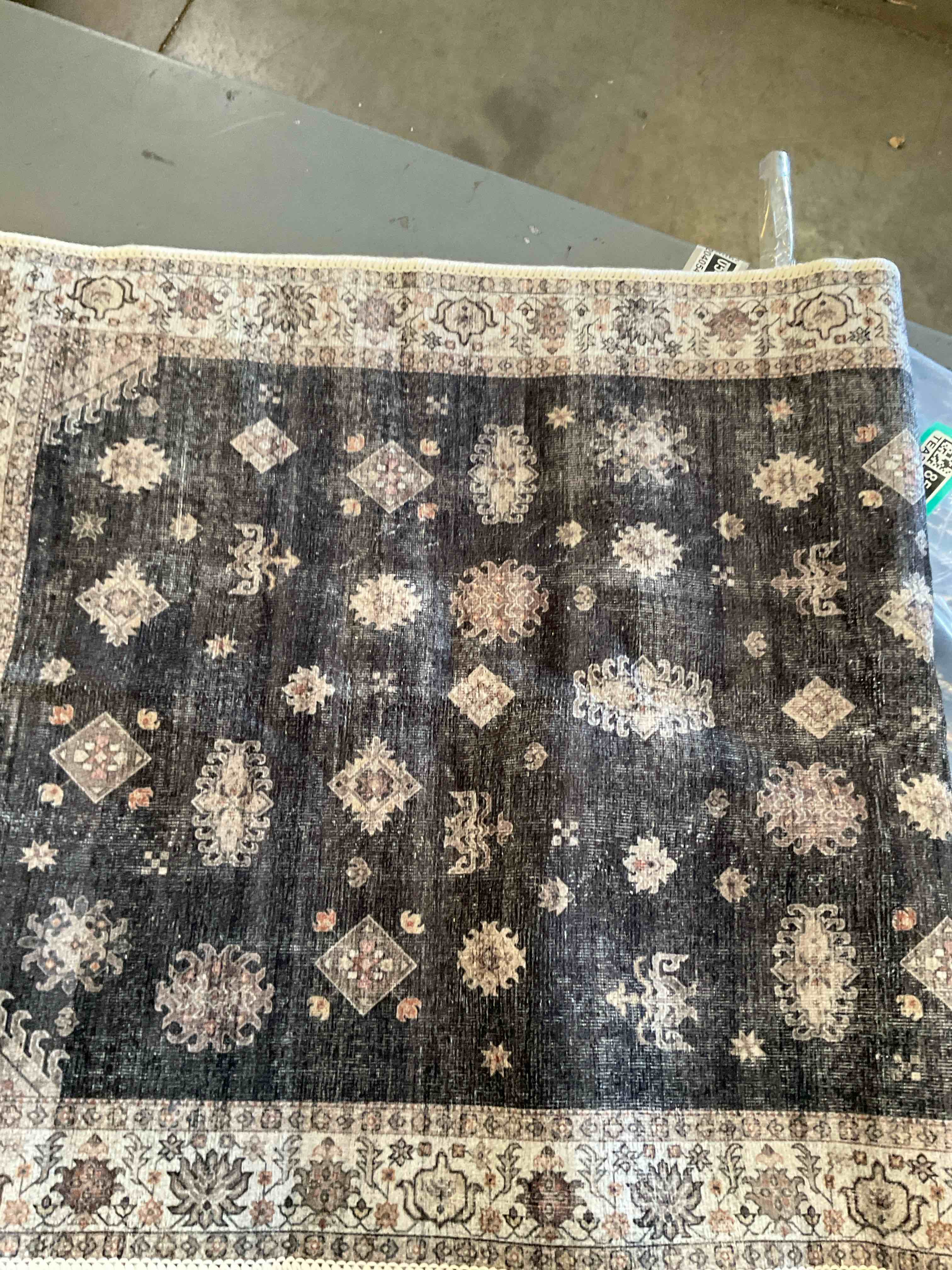 Machine Washable Area Rug with Non Slip Backing for Living Room Bedroom Bathroom Kitchen Mats for Floor Decor Anti Fatigue Non Skid Door Carpet, 2'6" x 10')