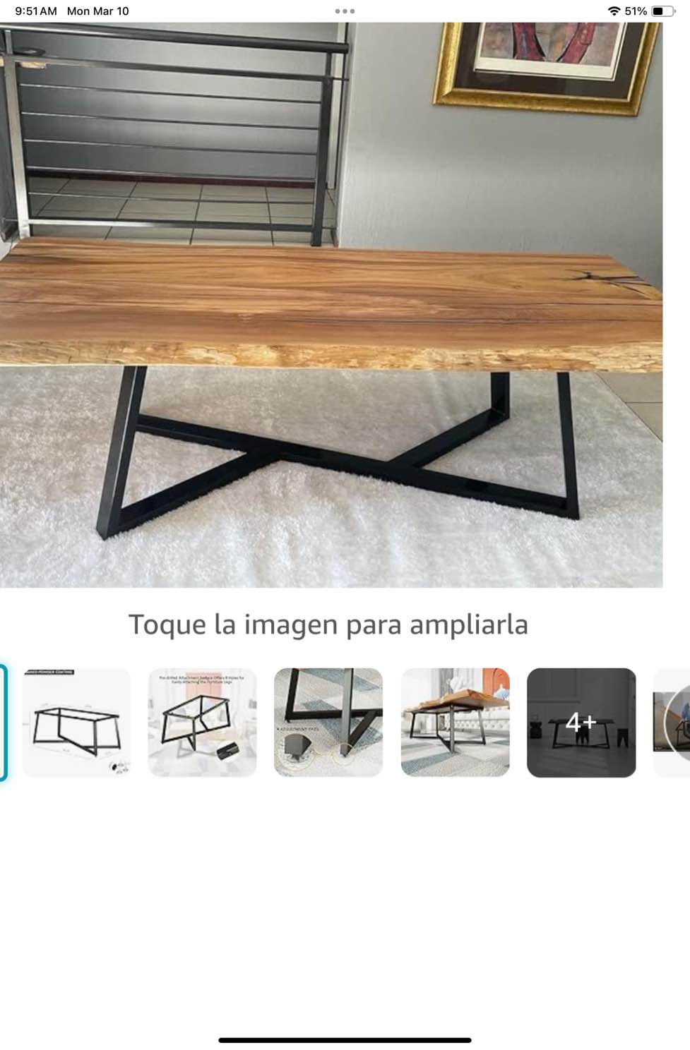 Patas de metal de 18 pulgadas para mesa de café, base de escritorio geométrica para mesa, patas de muebles resistentes para oficina, escritorios modernos, mesitas de noche, mesa auxiliar,