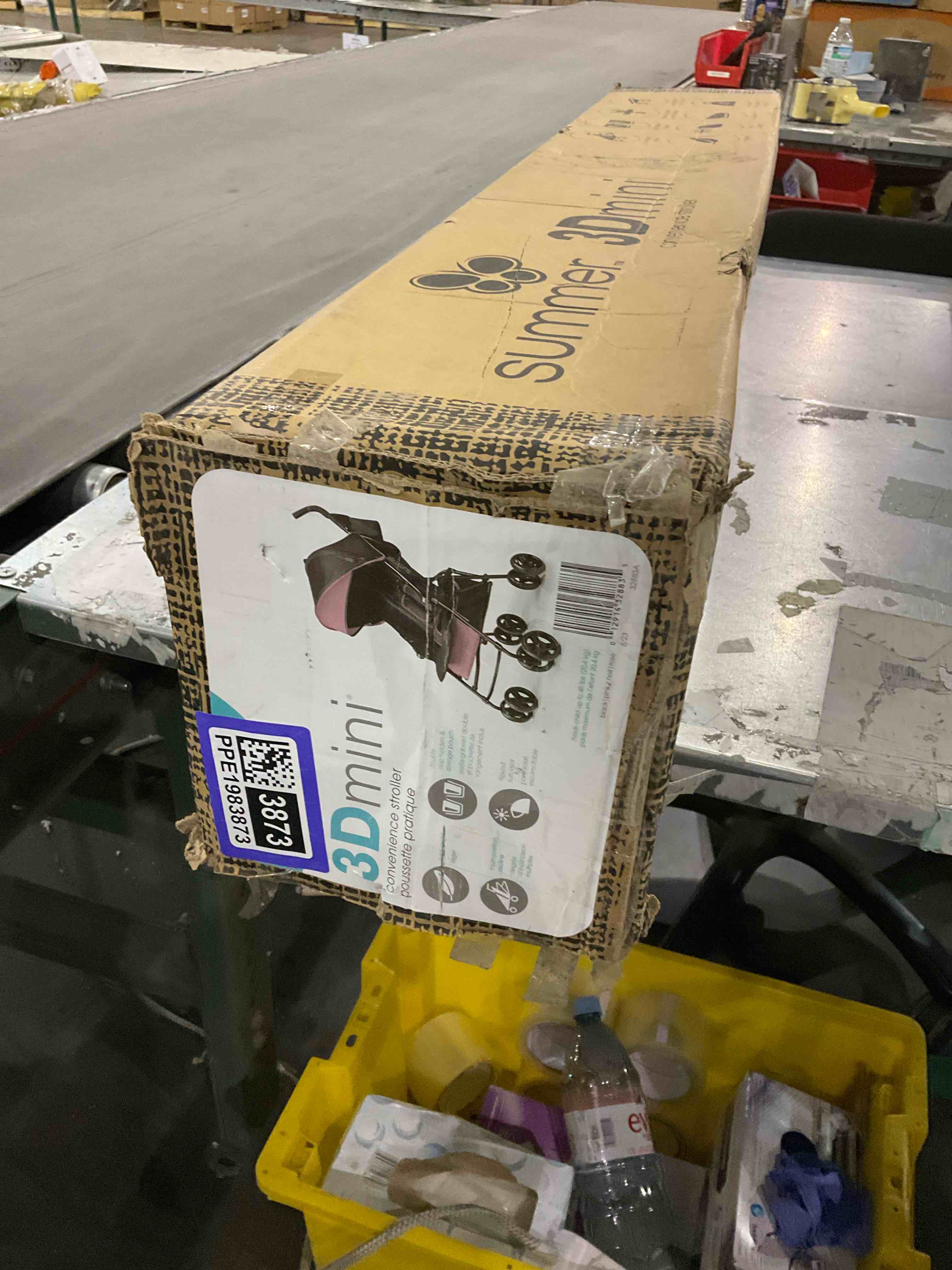 Condition photo showing Good Condition for Summer Infant 3Dmini Convenience Stroller, Pink – Lightweight Stroller with Compact Fold, Multi-Position Recline, Canopy with Pop Out Sun Visor and More – Umbrella Stroller for Travel