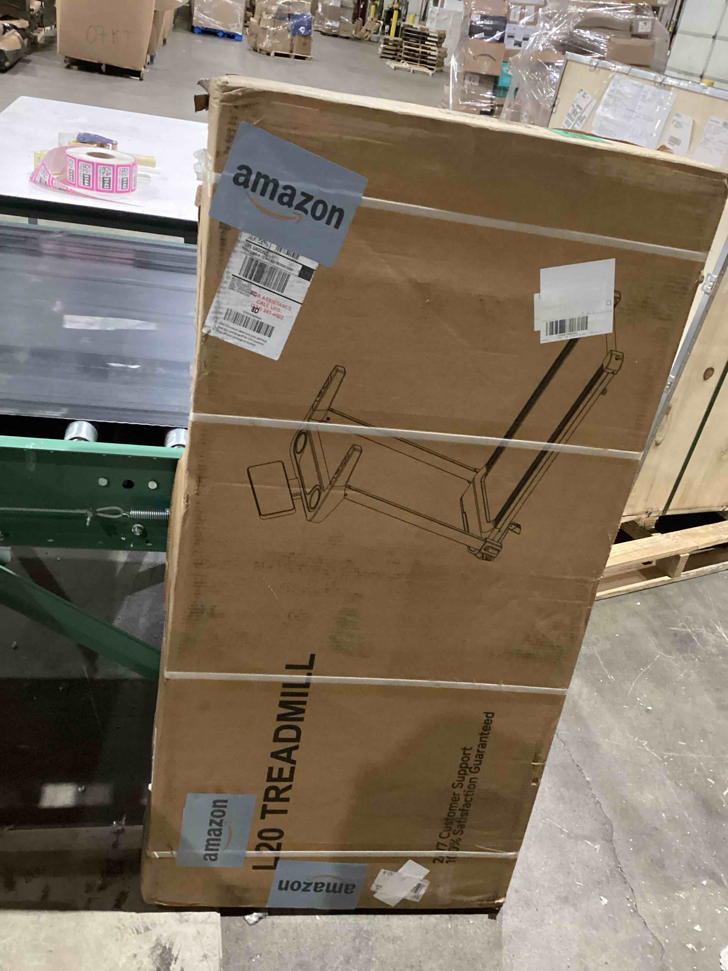 MOTORIZED TREADMILL  MODEL: L20