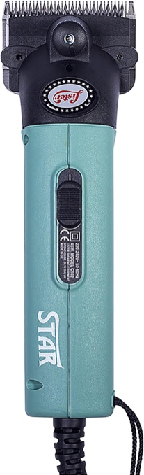 Lister Star Large Animal Clipper with Fine Blade for Horses, Cattle, Sheep, and Livestock (#258-34501), Green